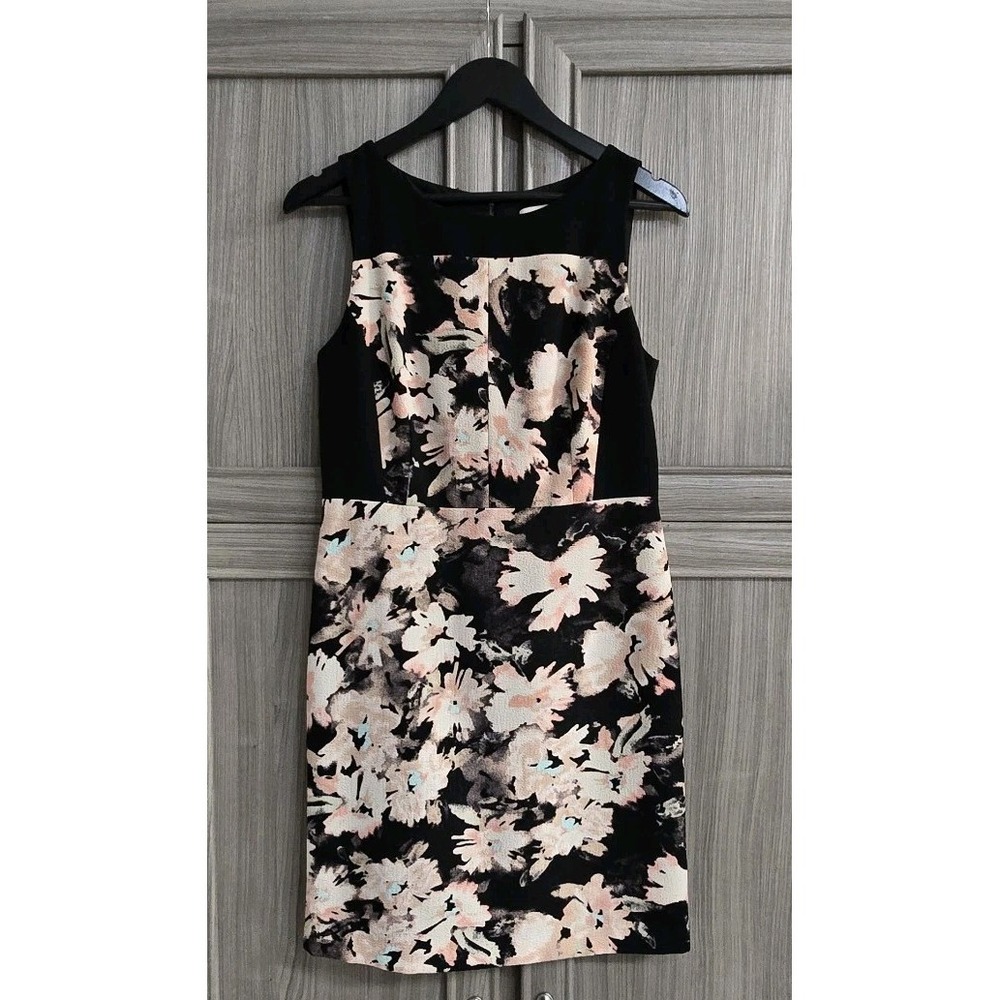 Ann Taylor Loft Dress Size 4 Floral Sleeveless Stylish